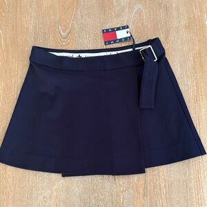 Tommy Hilfiger Dark Blue Mini Skirt